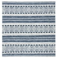 thumbnail image 1 of SAFAVIEH Striped Kilim Anselmo Striped Area Rug, Navy/Ivory, 7' x 7' Square, 1 of 7