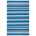 thumbnail image 1 of SAFAVIEH Striped Kilim Colbert Striped Area Rug, Blue/Rust, 6' x 9', 1 of 8