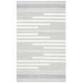 thumbnail image 1 of SAFAVIEH Striped Kilim Eamon Striped Area Rug, Silver/Grey, 4' x 6', 1 of 8