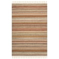 thumbnail image 1 of SAFAVIEH Striped Kilim Ethel Wool Area Rug, Beige, 6' x 9', 1 of 9