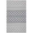 thumbnail image 1 of SAFAVIEH Striped Kilim Forrester Striped Area Rug, Silver/Grey, 3' x 5', 1 of 11