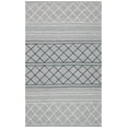 thumbnail image 1 of SAFAVIEH Striped Kilim Forrester Striped Area Rug, Silver/Grey, 9' x 12', 1 of 8