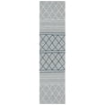 thumbnail image 1 of SAFAVIEH Striped Kilim Forrester Striped Runner Rug, Silver/Grey, 2'3" x 9', 1 of 8