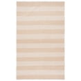 thumbnail image 1 of SAFAVIEH Striped Kilim Hilbert Striped Cotton Area Rug, Ivory/Gold, 6' x 9', 1 of 9