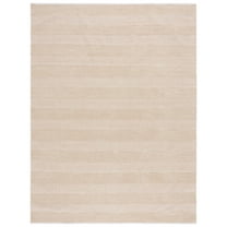 SAFAVIEH Striped Kilim Hilbert Striped Cotton Area Rug, Ivory/Gold, 8' x 10'
