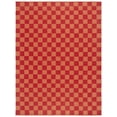 thumbnail image 1 of SAFAVIEH Striped Kilim Jannah Checkered Cotton Area Rug, Red/Rust, 8' x 10', 1 of 12