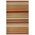 thumbnail image 1 of SAFAVIEH Striped Kilim Majorie Wool Area Rug, Green, 6' x 9', 1 of 9