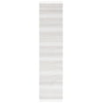 thumbnail image 1 of SAFAVIEH Striped Kilim Peyton Striped Polyester Runner Rug, Beige/Ivory, 2'3" x 9', 1 of 8
