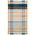 thumbnail image 1 of SAFAVIEH Striped Kilim STK701B Handwoven Beige /Blue Rug, 1 of 7