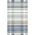 thumbnail image 1 of SAFAVIEH Striped Kilim STK704G Light Grey / Black Rug, 1 of 7