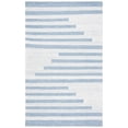 thumbnail image 1 of SAFAVIEH Striped Kilim Talia Striped Area Rug, Ivory/Blue, 5' x 8', 1 of 10