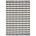 thumbnail image 1 of SAFAVIEH Striped Kilim Ulric Striped Area Rug, Black/Ivory, 5' x 8', 1 of 9