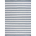thumbnail image 1 of SAFAVIEH Striped Kilim Yadira Striped Cotton Area Rug, Grey/Blue, 8' x 10', 1 of 9