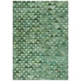 thumbnail image 1 of SAFAVIEH Studio Leather Alaois Geometric Area Rug, Green/Gray, 3' x 5', 1 of 11