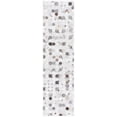thumbnail image 1 of SAFAVIEH Studio Leather Alvin Geometric Runner Rug, Ivory/Grey, 2'3" x 9', 1 of 8