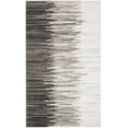 thumbnail image 1 of SAFAVIEH Studio Leather Angel Geometric Area Rug, Charcoal/Ivory, 3' x 5', 1 of 6