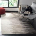 thumbnail image 1 of SAFAVIEH Studio Leather Angel Geometric Area Rug, Charcoal/Ivory, 4' x 6', 1 of 7