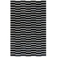thumbnail image 1 of SAFAVIEH Studio Leather Elvin Striped Area Rug, Black/Beige, 8' x 10', 1 of 11