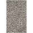 thumbnail image 1 of SAFAVIEH Studio Leather Evette Geometric Area Rug, Grey/Black, 4' x 6', 1 of 4