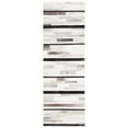 thumbnail image 1 of SAFAVIEH Studio Leather Forrester Striped Runner Rug, Ivory/Black, 2'3" x 8', 1 of 8