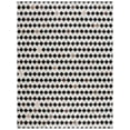 thumbnail image 1 of SAFAVIEH Studio Leather Harry Geometric Area Rug, Beige/Black, 8' x 10', 1 of 9