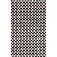 thumbnail image 1 of SAFAVIEH Studio Leather Ivy Geometric Area Rug, Black/Ivory, 5' x 8', 1 of 8