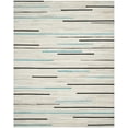 thumbnail image 1 of SAFAVIEH Studio Leather Jocin Striped Area Rug, Grey/Multi, 8' x 10', 1 of 10
