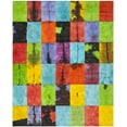 thumbnail image 1 of SAFAVIEH Studio Leather Johann Geometric Area Rug, Black/Multi, 8' x 10', 1 of 8