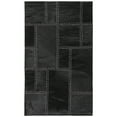 thumbnail image 1 of SAFAVIEH Studio Leather Juniper Geometric Area Rug, Black, 3' x 5', 1 of 6