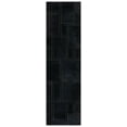 thumbnail image 1 of SAFAVIEH Studio Leather Juniper Geometric Runner Rug, Black, 2'3" x 10', 1 of 8