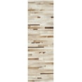 thumbnail image 1 of SAFAVIEH Studio Leather Loew Geometric Runner Rug, Tan/Ivory, 2'3" x 5', 1 of 7