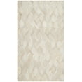 thumbnail image 1 of SAFAVIEH Studio Leather Pinwheel Geometric Area Rug, Ivory, 3' x 5', 1 of 6