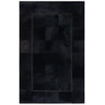 thumbnail image 1 of SAFAVIEH Studio Leather Quentin Bordered Area Rug, Black, 5' x 8', 1 of 8
