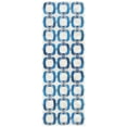 thumbnail image 1 of SAFAVIEH Studio Leather Raphael Geometric Runner Rug, Ivory/Multi, 2'3" x 7', 1 of 8