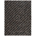 thumbnail image 1 of SAFAVIEH Studio Leather Rebecca Geometric Area Rug, Black/Brown, 8' x 10', 1 of 9
