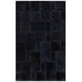 thumbnail image 1 of SAFAVIEH Studio Leather Juniper Geometric Area Rug, Black, 6' x 9', 1 of 12