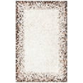 thumbnail image 1 of SAFAVIEH Studio Leather Claude Geometric Area Rug, Beige/Brown, 4' x 6', 1 of 10