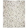 thumbnail image 1 of SAFAVIEH Studio Leather Salima Geometric Area Rug, Grey/Ivory, 8' x 10', 1 of 6