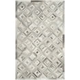 thumbnail image 1 of SAFAVIEH Studio Leather Ulysses Geometric Area Rug, Grey, 8' x 10', 1 of 4