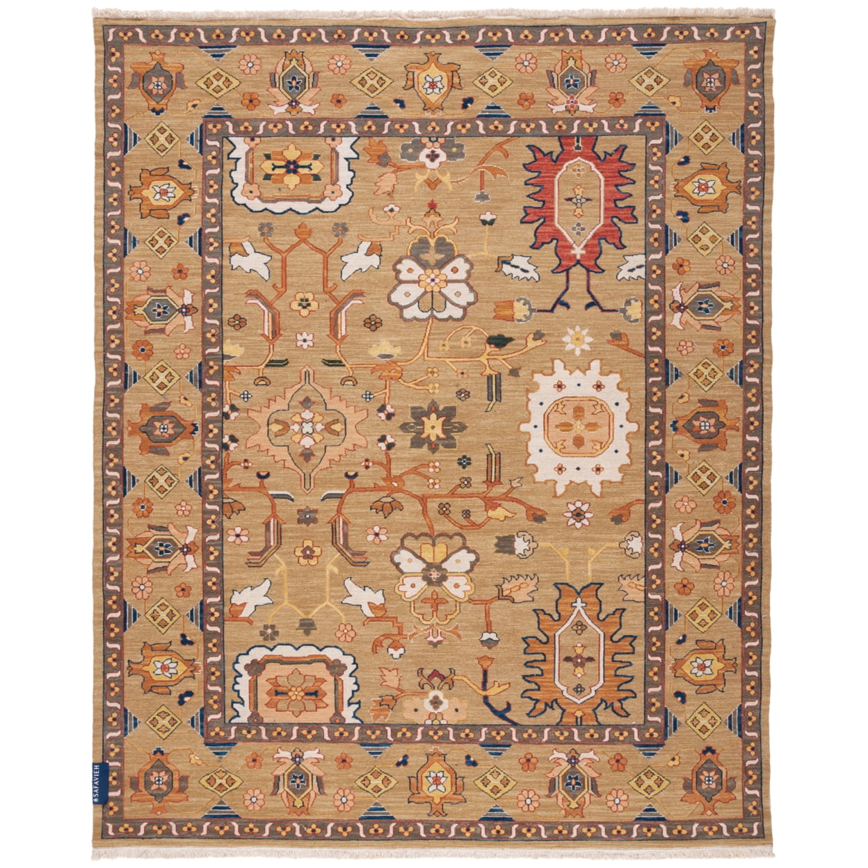 Sumak Collection 2'6" x 10' Handmade Wool Runner Rug