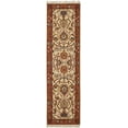 thumbnail image 1 of SAFAVIEH Sumak Collection SK115B Handmade Ivory/Rust Rug, 1 of 4
