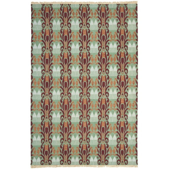 SAFAVIEH Sumak DVE511A Hand-knotted Sunset Coral Rug