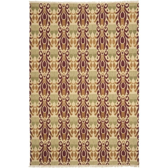 SAFAVIEH Sumak DVE511B Hand-knotted Lavender Henna Rug