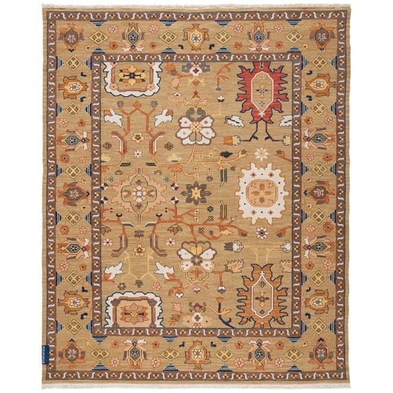 SAFAVIEH Sumak Francesca Floral Wool Area Rug, Multi, 6' x 9'