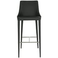 thumbnail image 1 of SAFAVIEH Summerset Modern Style Glam Bar Stool with Footrest (21.2 in. W x 18.9 in. D x 41.8 in. H), 1 of 6