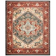 thumbnail image 1 of SAFAVIEH Summit Conway Bordered Oriental Area Rug, Dark Grey/Red, 5'1" x 7'6", 1 of 4
