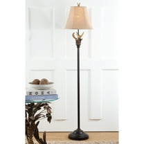 SAFAVIEH Sundance Antler Floor Lamp | Brown |