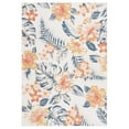 thumbnail image 1 of SAFAVIEH Sunrise Cole Floral Reversible Indoor/Outdoor Area Rug, Ivory/Rust Blue, 5'3" x 7'7", 1 of 9
