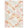 thumbnail image 1 of SAFAVIEH Sunrise Jane Floral Reversible Indoor/Outdoor Area Rug, Ivory/Rust Sage, 4' x 5'7", 1 of 9