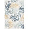 thumbnail image 1 of SAFAVIEH Sunrise Nita Floral Reversible Indoor/Outdoor Area Rug, Ivory/Blue Gold, 5'3" x 7'7", 1 of 9